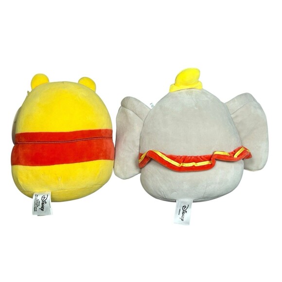 Disney Squishmallows Dumbo & Winnie the Pooh Plush 12” Stuffed Animal Set NWT - Picture 4 of 9